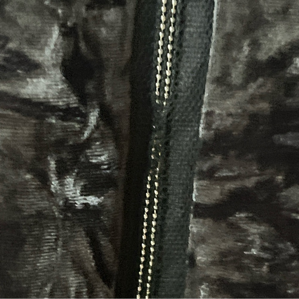 Rock & Republic Shirt Sz Small S Black Crushed Velvet Sleeveless Hilo Stretch - Picture 8 of 10